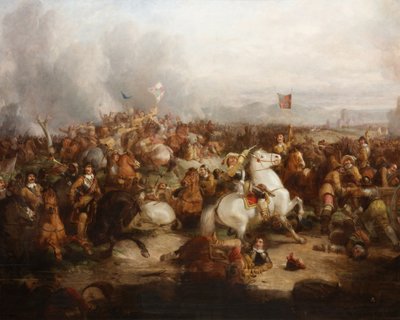 1651年9月3日、ウスターの戦い 作： Thomas Woodward