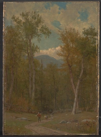 風景 作： Thomas Worthington Whittredge
