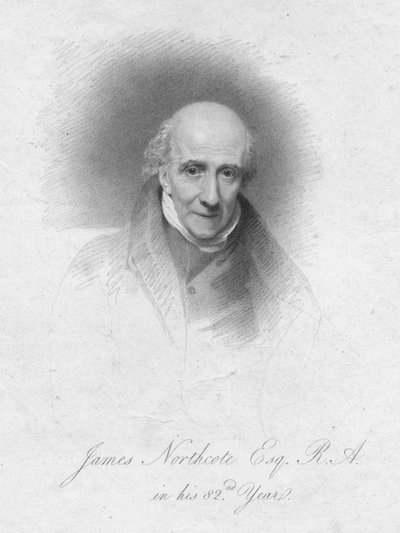 James Northcote Esq。 82年生のRA、c1828。 作： Thomas Wright