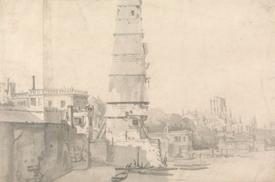 ウォーターハウスとオールド セント ポール、ロンドンの眺め 作： Thomas Wyck