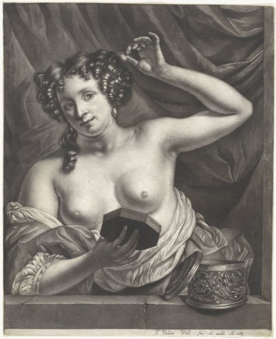 窓辺の女 作： Thomas van der Wilt