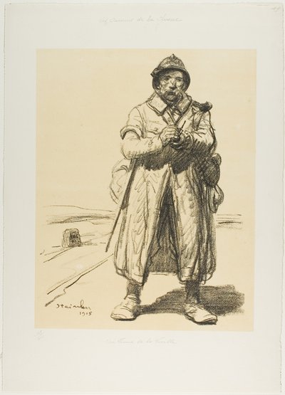 古豪のベテラン 作： Théophile Alexandre Pierre Steinlen