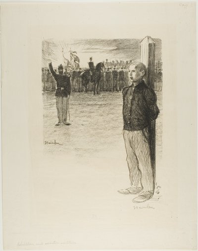 民事再生と軍事執行 作： Théophile Alexandre Pierre Steinlen