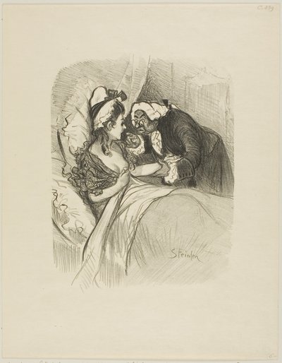 ダム・ジャサンテ 作： Théophile Alexandre Pierre Steinlen