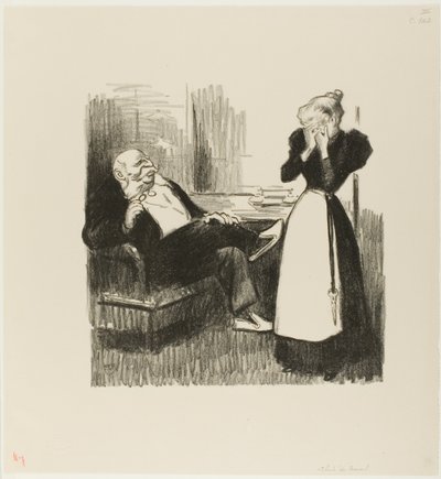 労働からの解放 作： Théophile Alexandre Pierre Steinlen