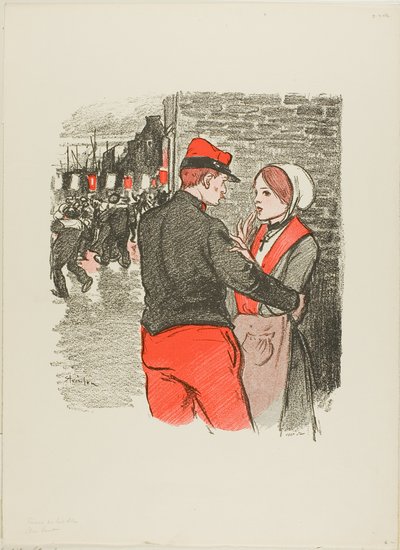 グッド・テイスト 作： Théophile Alexandre Pierre Steinlen