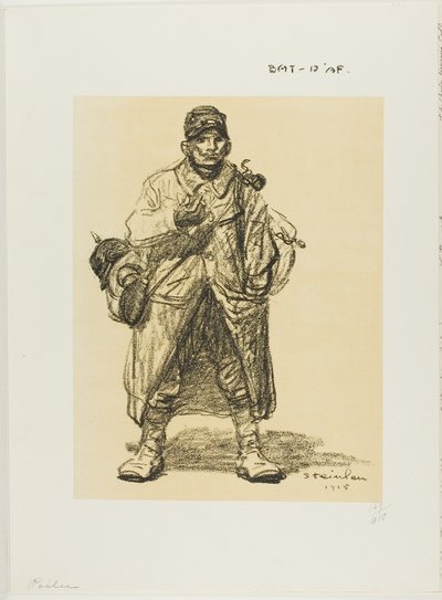 歩兵 作： Théophile Alexandre Pierre Steinlen
