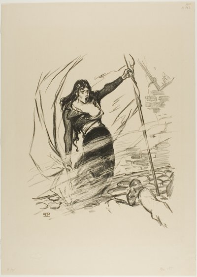 1871年5月 作： Théophile Alexandre Pierre Steinlen