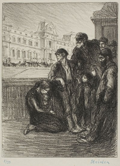 悲惨さと素晴らしさ 作： Théophile Alexandre Pierre Steinlen