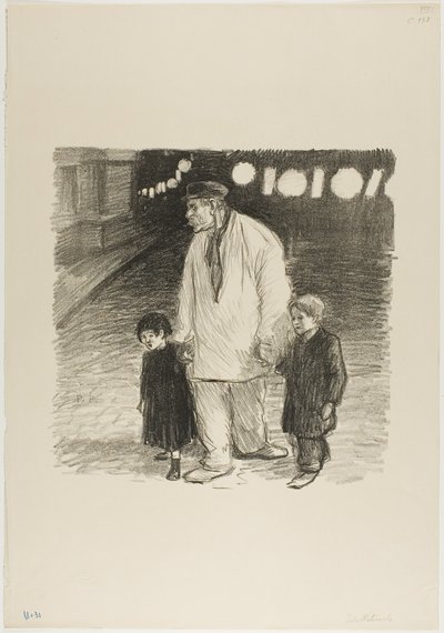 祝祭日 作： Théophile Alexandre Pierre Steinlen