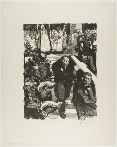 ロシュフォールが死ぬロシュフォールは死んだ 作： Théophile Alexandre Pierre Steinlen