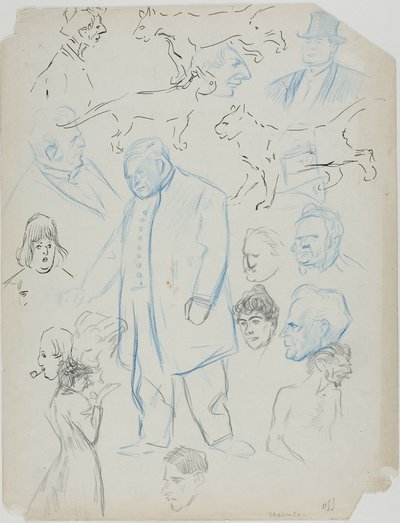  作： Théophile Alexandre Pierre Steinlen