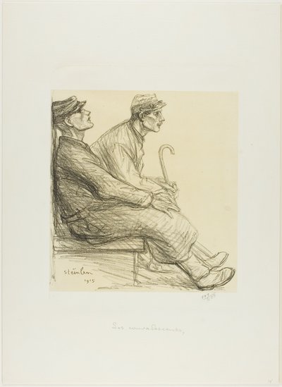 回復者たち 作： Théophile Alexandre Pierre Steinlen