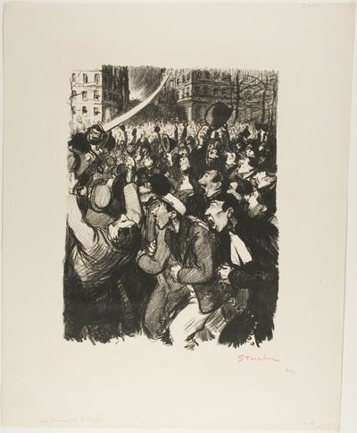 ボワデッフルの羊 作： Théophile Alexandre Pierre Steinlen