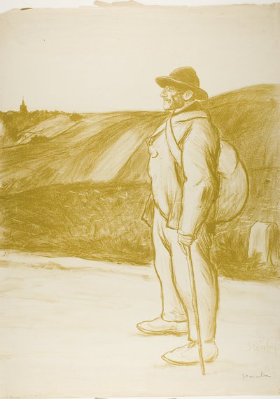 ザ・トランプ 作： Théophile Alexandre Pierre Steinlen