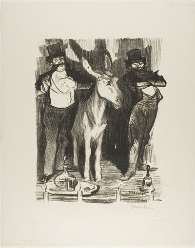 選挙人の皆様へ 作： Théophile Alexandre Pierre Steinlen