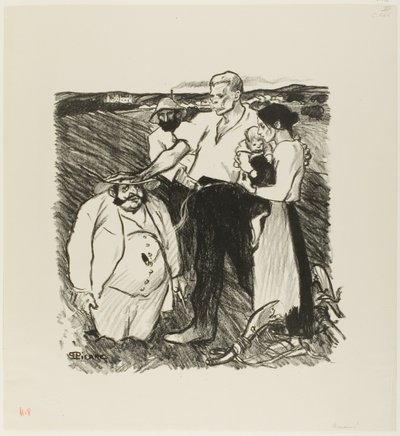 明日だ！ 作： Théophile Alexandre Pierre Steinlen
