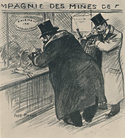 日和見過半数、1919 作： Théophile Alexandre Steinlen