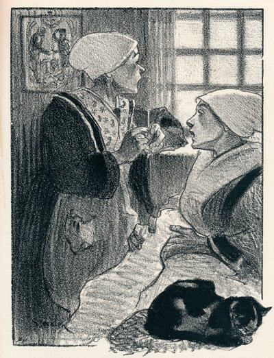 シャンソンドフェムのレファムドフランス、1897年、1898年 作： Théophile Alexandre Steinlen