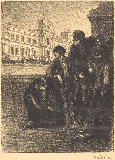 惨めさと素晴らしさ 作： Théophile Alexandre Steinlen