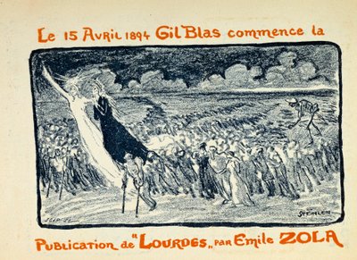 4月15日 作： Théophile Alexandre Steinlen