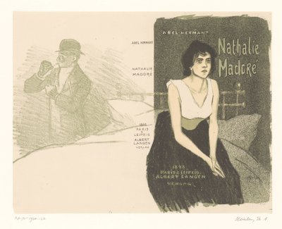 表紙デザイン：アベル・エルマン、ナタリー・マドレ Nathalie Madore (オブジェクトのタイトル) 作： Théophile Alexandre Steinlen