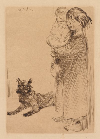 ビッグ・シスター（ラ・グランド・スール） 作： Théophile Alexandre Steinlen