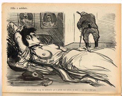 色で風刺する「バタープレート 作： Théophile Alexandre Steinlen