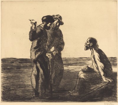 スリー・コンパニオンズ スリー・コンパニオン、1912年。 作： Théophile Alexandre Steinlen