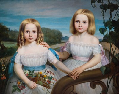 オランプとフロール・ショヴォー 作： Théophile Hamel