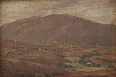 ポルトガル、セトゥーバル近郊の風景 作： Thorald Brendstrup