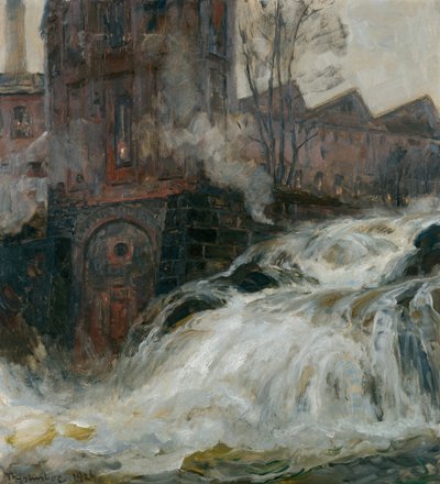ホイール製織工場 作： Thorolf Holmboe