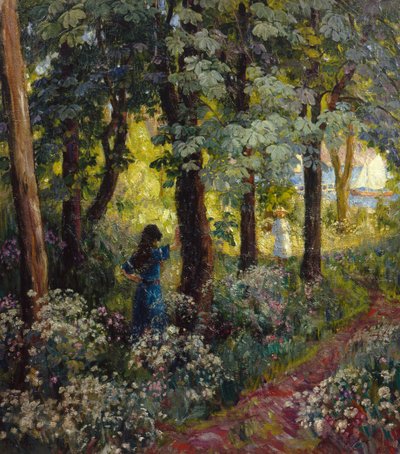 フィヨルドの夏の日 作： Thorolf Holmboe