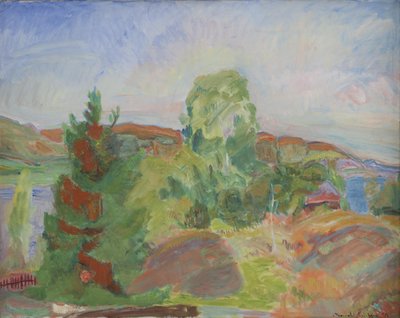 真夏。 風景 作： Thorvald Erichsen