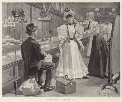 WDハウエルズの結婚式の日のイラスト 作： Thure de Thulstrup