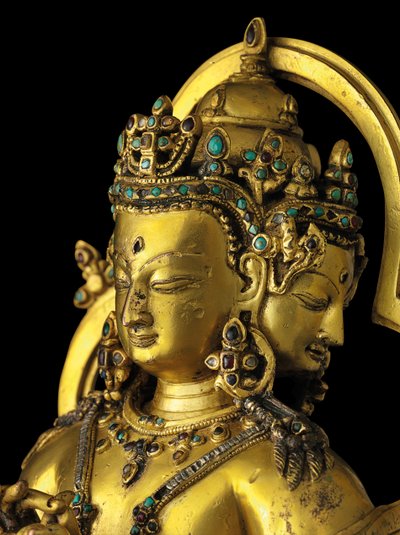 大日如来、デンサチルの図 作： Tibetan School