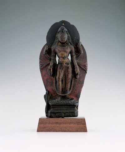 Jatamukuta Lokesvara、11〜12世紀（木と顔料） 作： Tibetan School