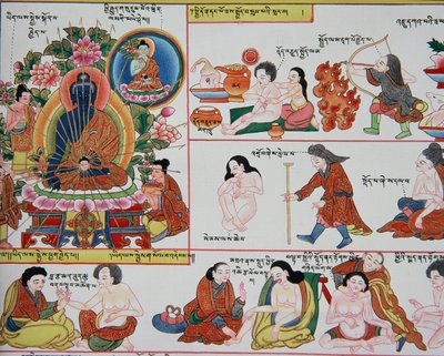 チベット医学の原稿（389729の詳細） 作： Tibetan School