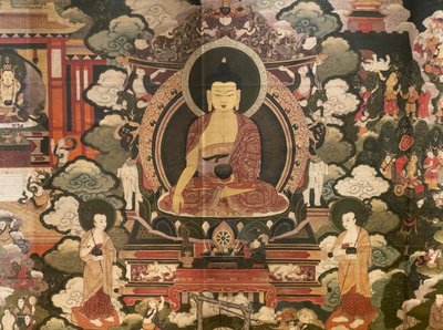 釈迦牟尼仏の生涯 作： Tibetan School