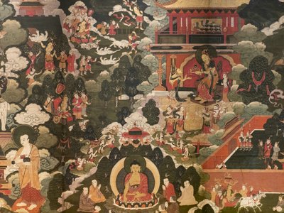 釈迦牟尼仏の生涯 作： Tibetan School