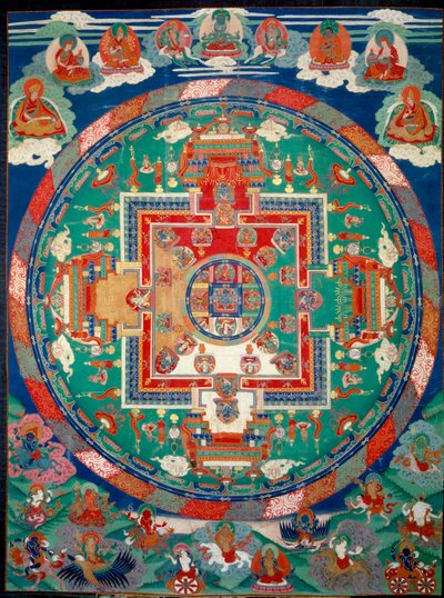 不明な画像 作： Tibetan School