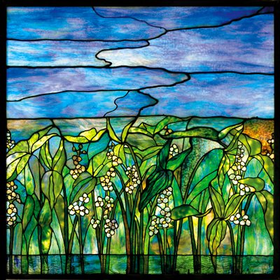 アロールート、1910年頃 作： Tiffany Studios