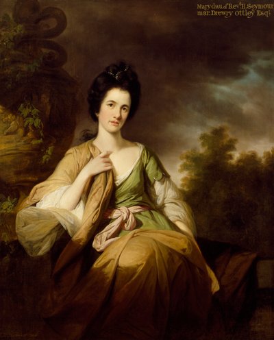 ドリューリー・オトリー夫人、1768年 作： Tilly Kettle