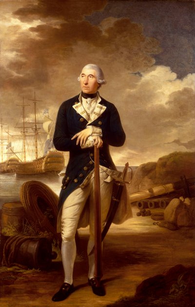 リチャード・ケンペンフェルト少将（1718-1782） 作： Tilly Kettle