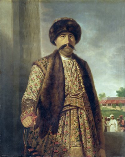 Shuja-ud-Dawlah（1754-75）、OudhのNawab 作： Tilly Kettle
