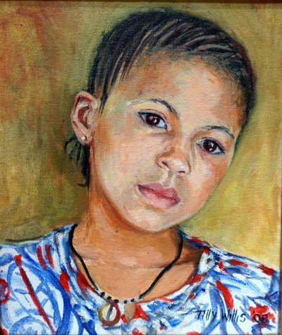 三つ編みの少女2008 作： Tilly Willis