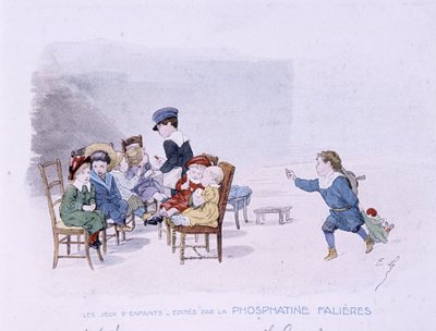 子供の遊び。学校-デス・ド・ロブリション編、フォスファティンファリエール編、v.1920 作： Timoleon Marie Lobrichon