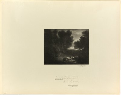 The Watering Place (オールド イングリッシュ マスターズより) 作： Timothy Cole