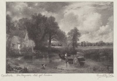 ヘイウェイン 作： Timothy Cole after John Constable