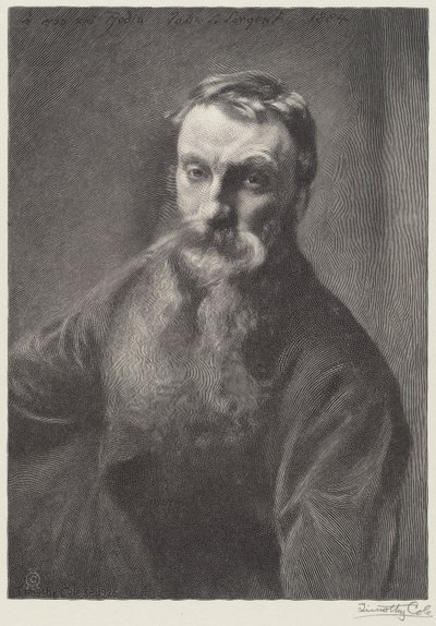 ロダン 作： Timothy Cole after John Singer Sargent